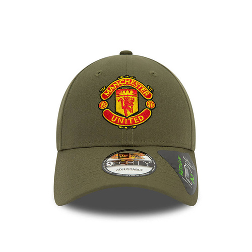 New Era czapka z daszkiem 9FORTY Repreve® Strapback Seasonal Pop Manchester United FC green