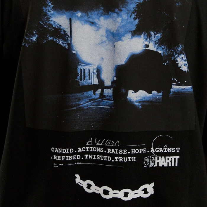 Carhartt WIP longsleeve Twisted Truth black