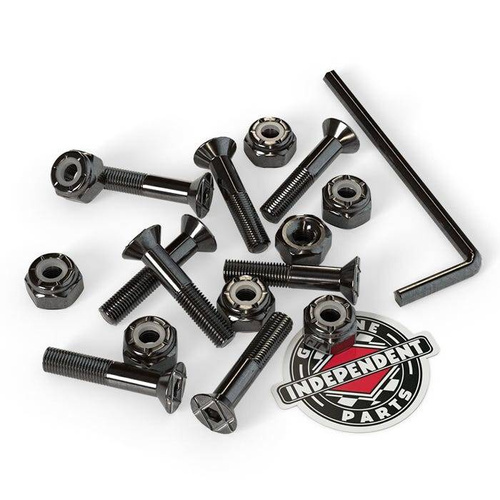 Independent Trucks montażówki do deskorolki Precision Bolts Imbus In black 1"