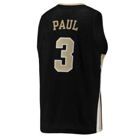 Retro Brand koszulka koszykarska NCAA Jersey Wake Forest Demon Deacons Chris Paul black