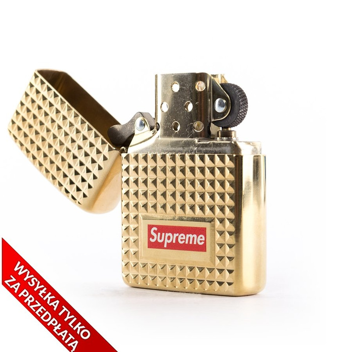 Zapalniczka Supreme Diamond Cut Zippo gold TM