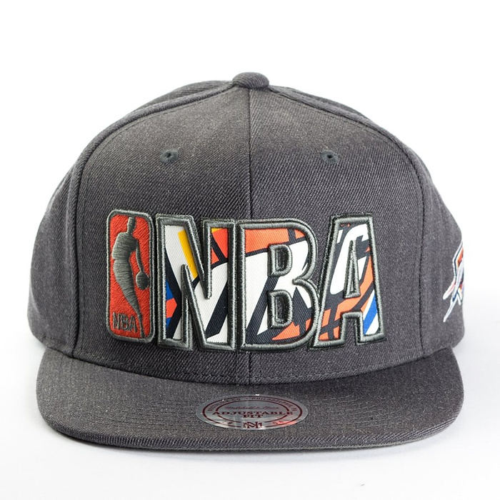 Czapka Mitchell and Ness snapback Insider Reflective Oklahoma City Thunder grey