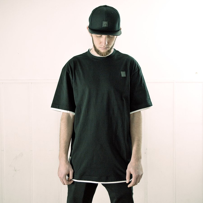 Koszulka MLimited t-shirt Leather Patch Black 