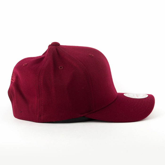 Czapka Mitchell and Ness dad cap Solid Colour Blank M&N burgundy