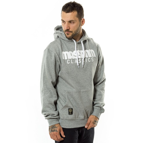 Bluza męska Mass Denim hoody Classics Anniversary light heather grey