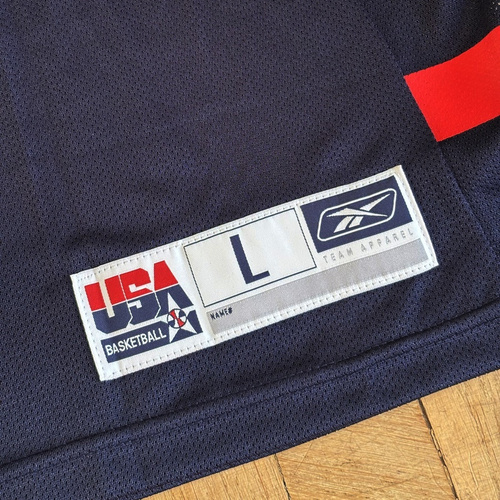 Koszulka koszykarska Reebok Jersey Team USA 2004 Allen Iverson navy - używana 9,5/10
