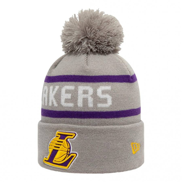 New Era beanie Jake Cuff Knit NBA Los Angeles Lakers grey