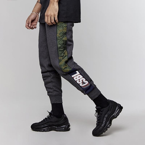 Cayler and Sons sweatpants CSBL Blocked heather grey / woodland