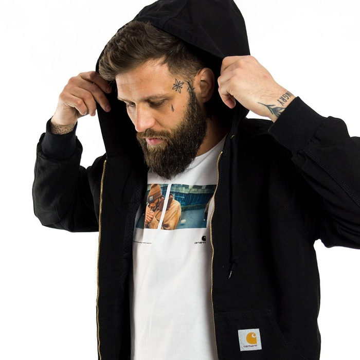 Kurtka męska Carhartt WIP Active Jacket black rinsed