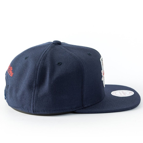 Czapka Mitchell and Ness snapback Wool Solid New York Red Bulls navy
