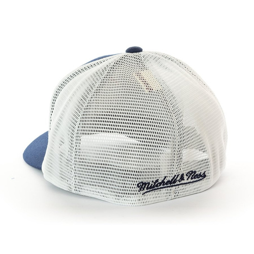 Czapka z daszkiem Mitchell and Ness trcuker flexfit Washington Wizards navy