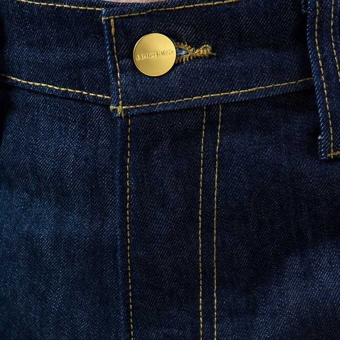 Spodnie jeansowe Carhartt WIP Rebel Pant CO / Cordura® / T400® Coronado Blue Stretch Denim blue rinsed slim fit