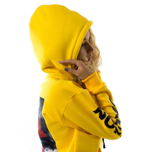 Majors hoody Caution HD yellow