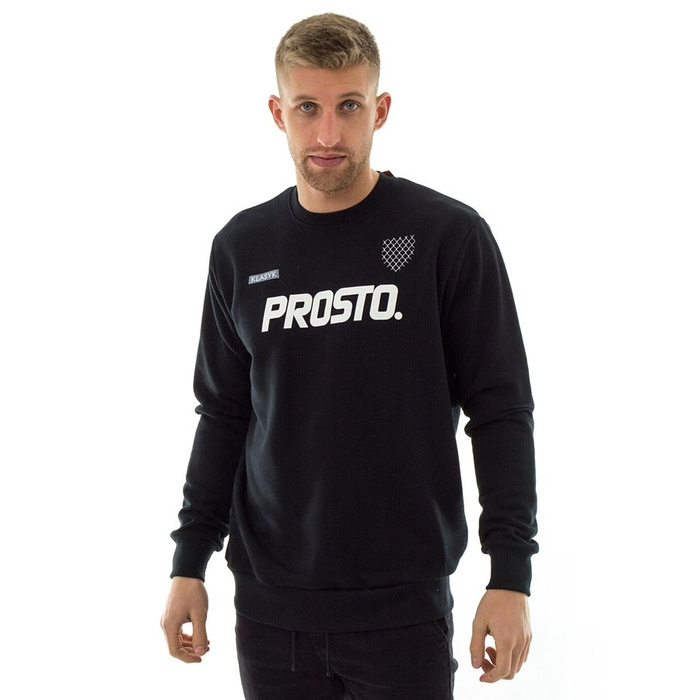 Bluza męska Prosto Klasyk crewneck Fanclub black