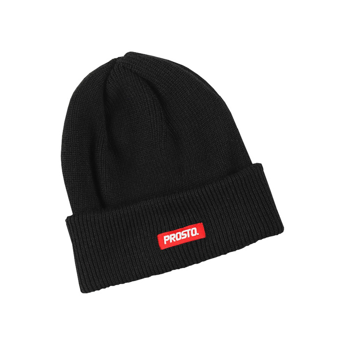 Czapka zimowa Prosto Klasyk beanie Winter Cap Jaq FW21 black