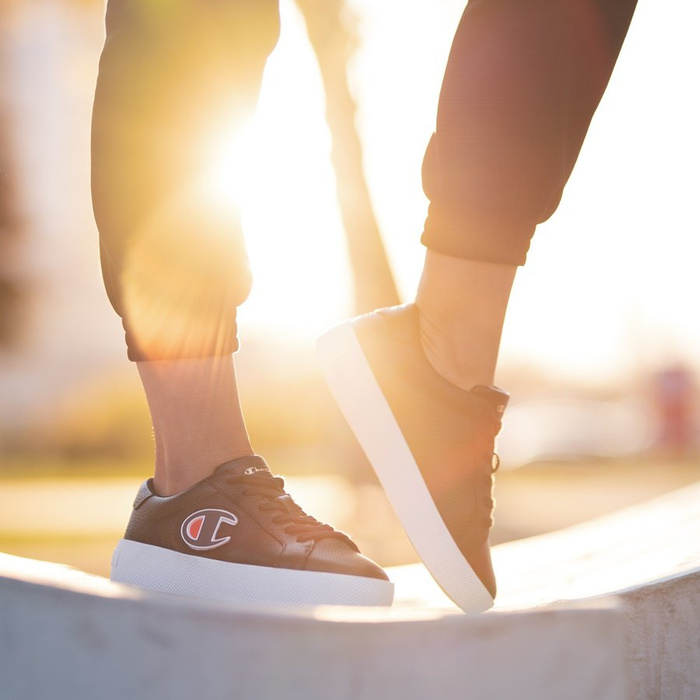 Champion Legacy Low Cut Shoe Era Leather black / white (S10739-KK001)