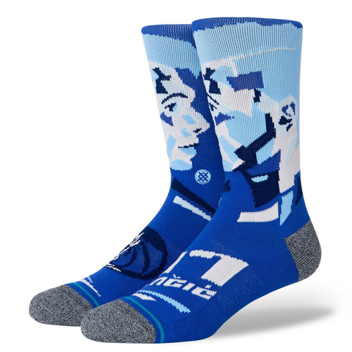 Stance socks NBA Doncic Profiler Dallas Mavericks blue