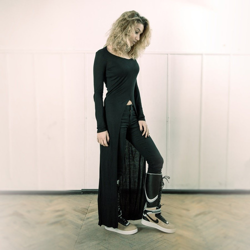 MLimited Dress Leather Patch Black