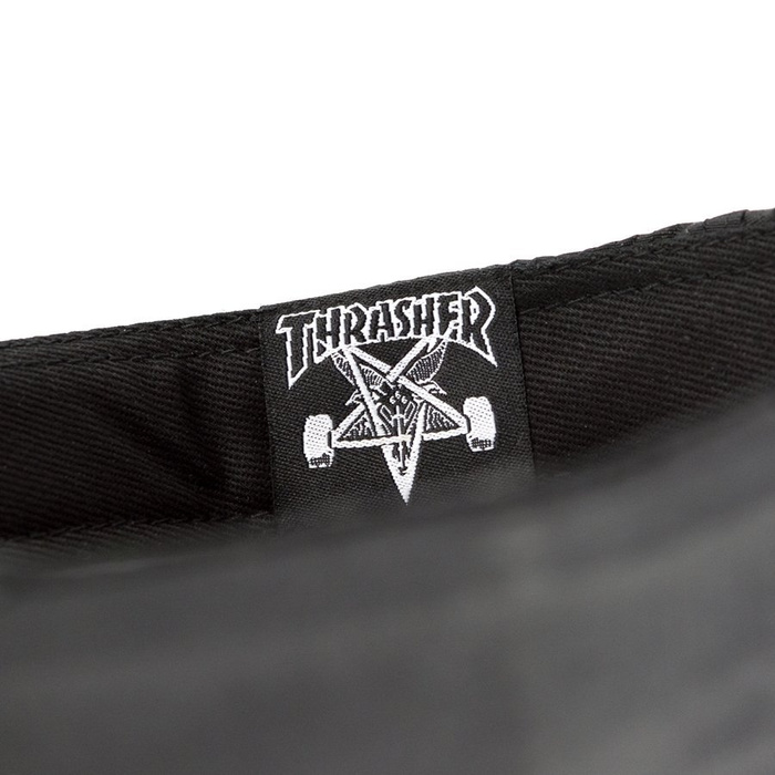 Czapka z daszkiem Thrasher 5-panel Skateboard Magazine black N