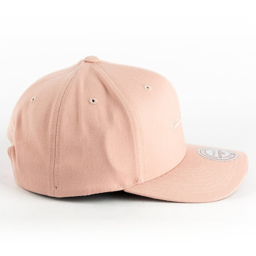 Mitchell and Ness dad cap Tonal Logo High Crown 110 M&N Logo pink