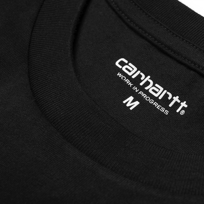 Carhartt WIP t-shirt Script black / white.