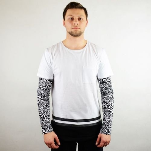 Two Angle koszulka longsleeve Mayon white