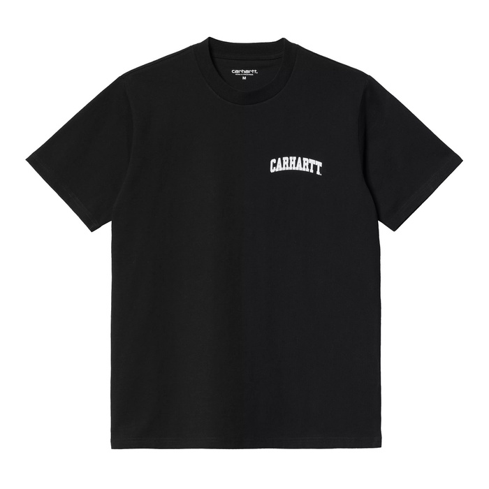 Carhartt WIP t-shirt University Script black / white