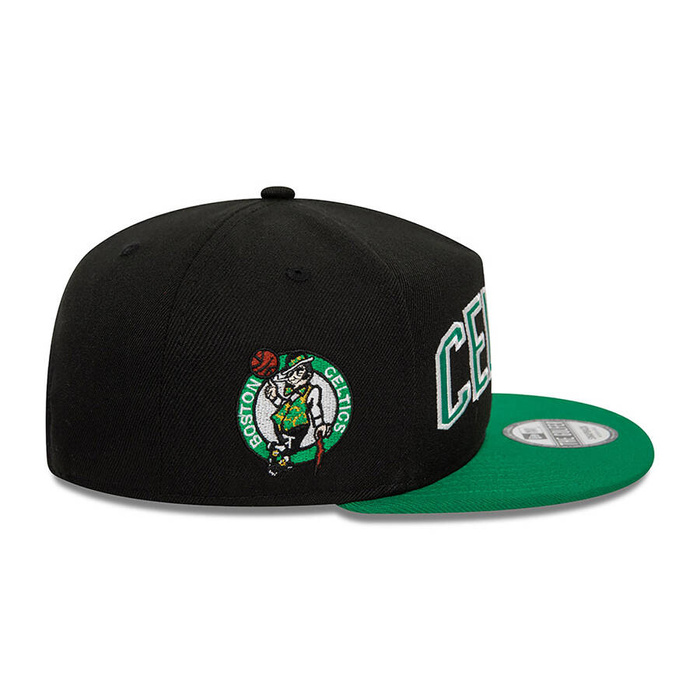 New Era Snapback NBA Golfer Boston Celtics black-green