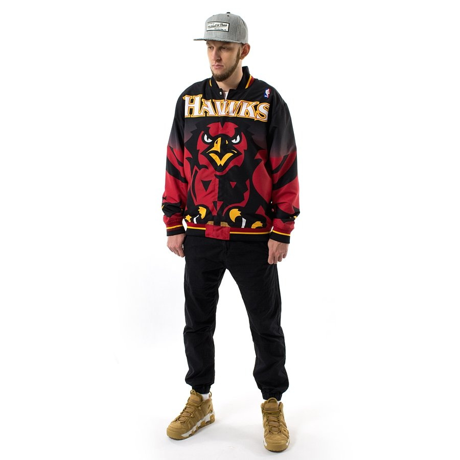Mitchell and Ness authentic warmjacket NBA Warm Up Atlanta Hawks