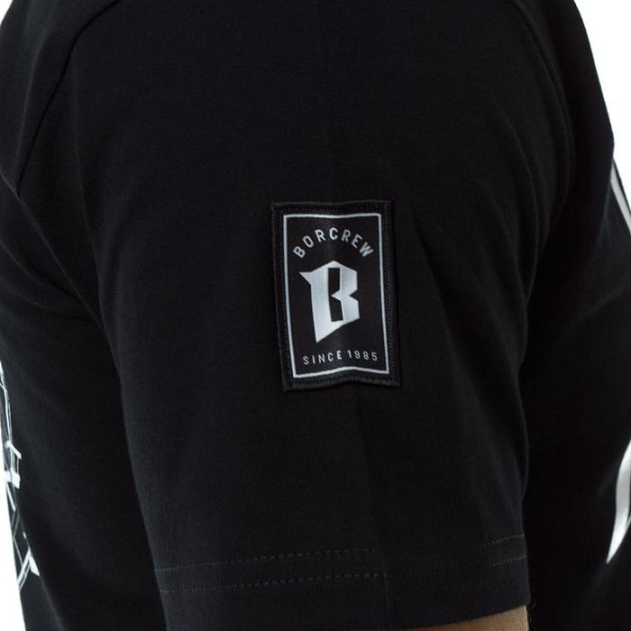 Koszulka męska BOR t-shirt Devil's Wheel black