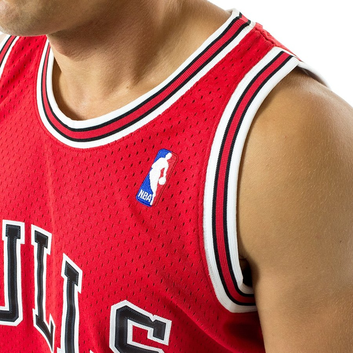 Mitchell and Ness Swingman Jersey HWC Chicago Bulls Scottie Pippen 1997-98 red