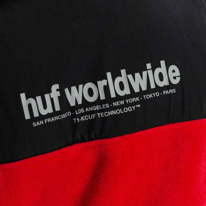HUF Boulevard Anorak Jacket apple