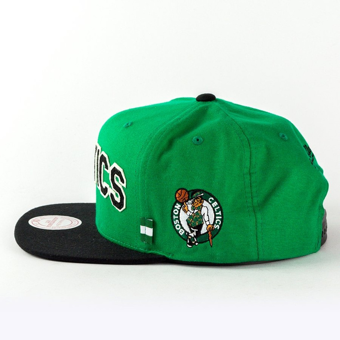 Czapka Mitchell and Ness snapback Training Room Boston Celtics green