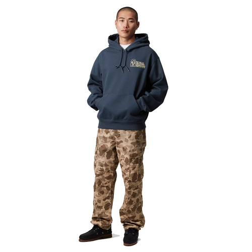 Carhartt WIP sweatshirt Hooded Stragazer dusty blue