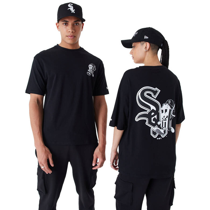 New Era koszulka damska MLB Chicago White Sox Food Graphic black