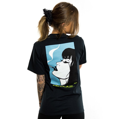 HUF t-shirt WMNS I Feels Good black