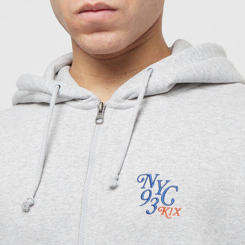 K1X bluza męska z kapturem NYC Zip Hoodie grey