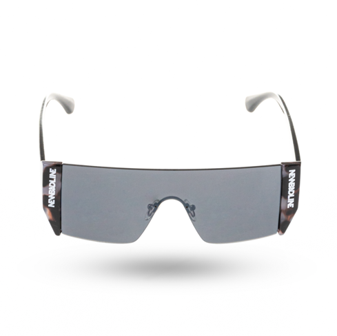 NewBadLine sunglasses Trapstar black print / flash black