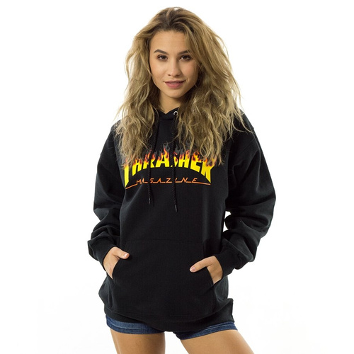 Bluza damska Thrasher hoody WMNS BBQ black