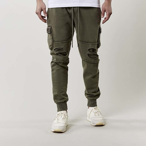 Spodnie Cayler and Sons BLACK LABEL sweatpants CSBL Spade Cargo olive