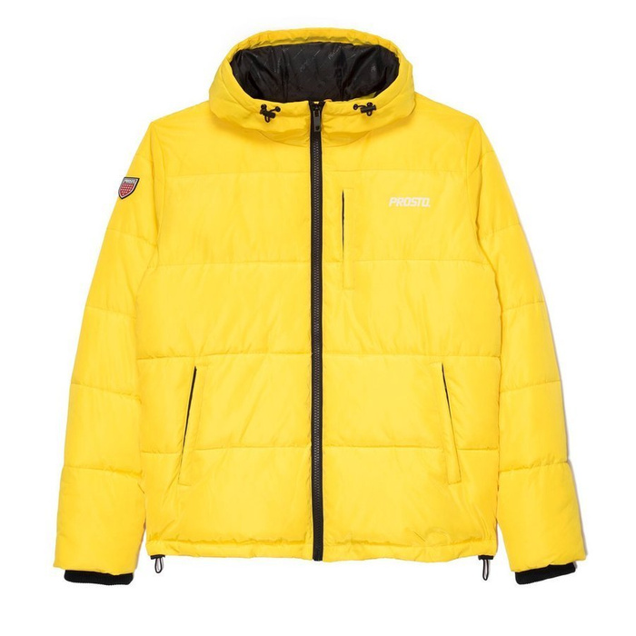 Kurtka zimowa męska Prosto Klasyk jacket Winter Adament yellow