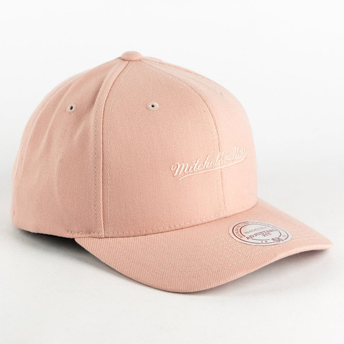 Mitchell and Ness dad cap Tonal Logo High Crown 110 M&N Logo pink