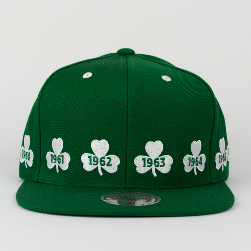 Czapka Mitchell and Ness Boston Celtics snapback Championship Pack 8 Titles green (V094Z) TM