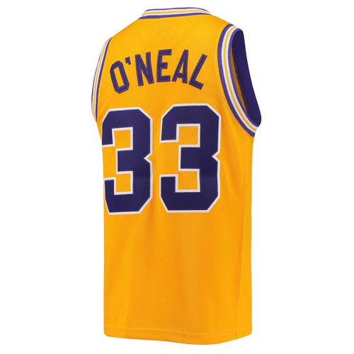 Retro Brand koszulka koszykarska NCAA Commemorative Classic Jersey LSU Tigers Shaquille O'Neal yellow