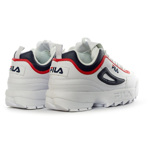 Buty męskie Fila Disruptor CB Low white / fila navy / fila red (1010575.01M)