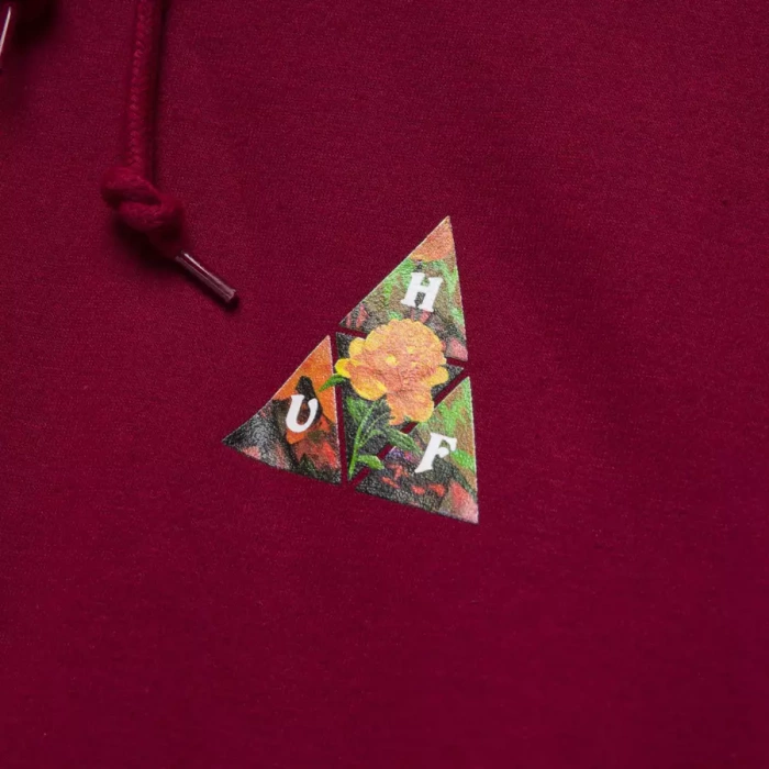 HUF sweatshirt hoody New Dawn Triple Triangle bloodstone