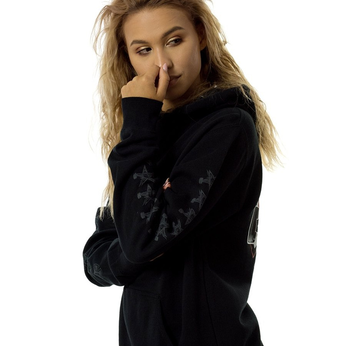 Thrasher X Independent sweatshirt hoody Pentagram Cross black N