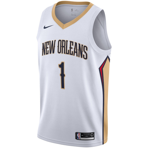 Jordan Swingman Jersey NBA Association Edition New Orleans Pelicans Zion Williamson white (youth collection)