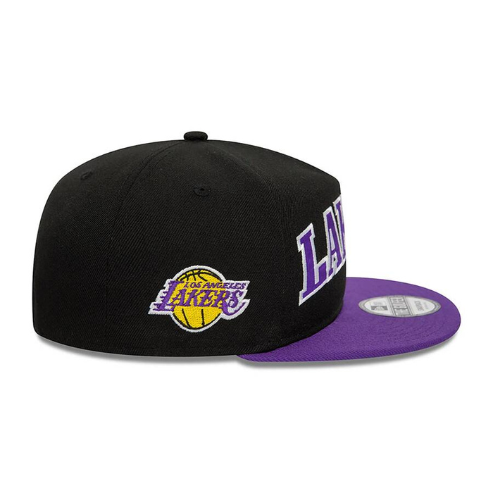 New Era Snapback NBA Golfer Los Angeles Lakers black-purple