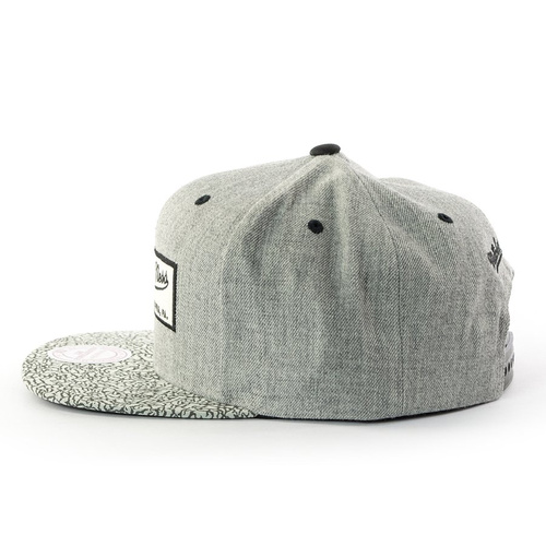 Mitchell and Ness snapback Elephant Crack Logo grey